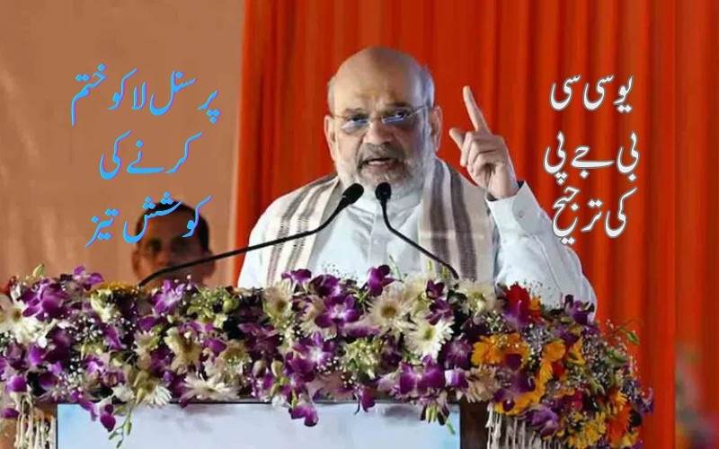 تمام شہریوں کیلئے یکساں قانون بی جے پی کی ترجیح: مرکزی وزیر داخلہ 